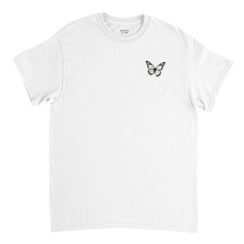 Heavyweight Wear your Wings Lilac Tee
